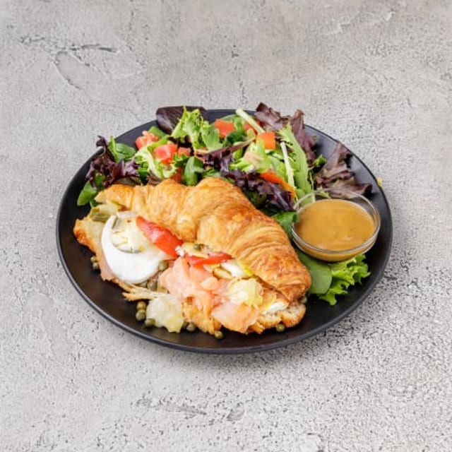 Salmon Croissant.